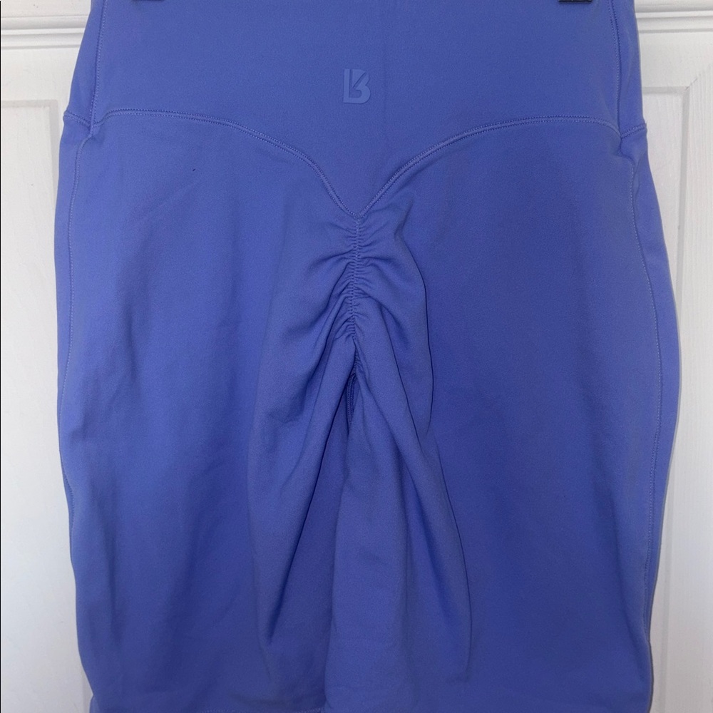 Buffbunny Collection Aggressive Scrunch Biker Shorts Blue Size M - Picture 4 of 5